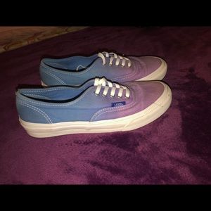 Ombré low top vans